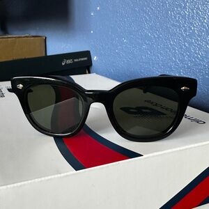 Epokhe Dylan Rieder Dylan Black Gloss / Green Sunglasses